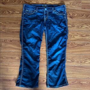 Silver Women's Frances 18” Blue Jeans